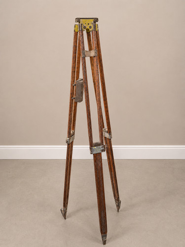 Surveyor tripod antique - surveyor's,