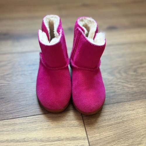 Hot pink cozy toddler ugg - hot,
