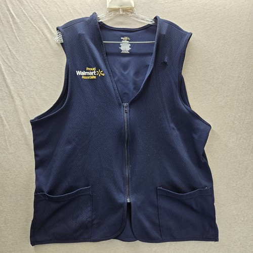 Walmart associate vest blue - walmart,