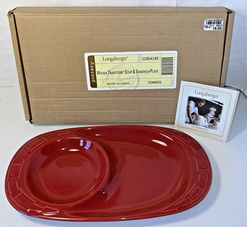Longaberger pottery woven - longaberger,
