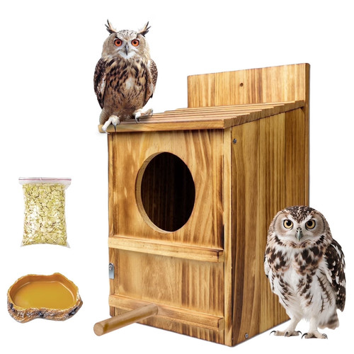 Large owl house nesting - large, box