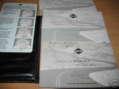 1998 nissan maxima owners - 1998,