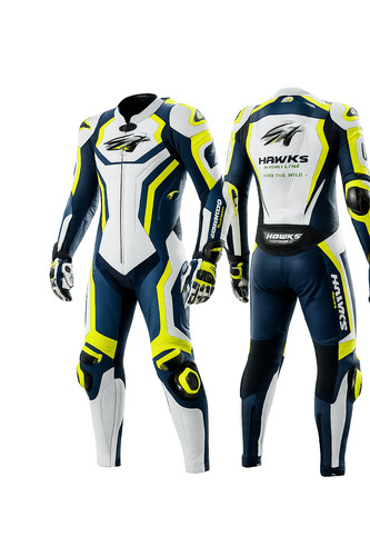 Leather racing suit - leather,