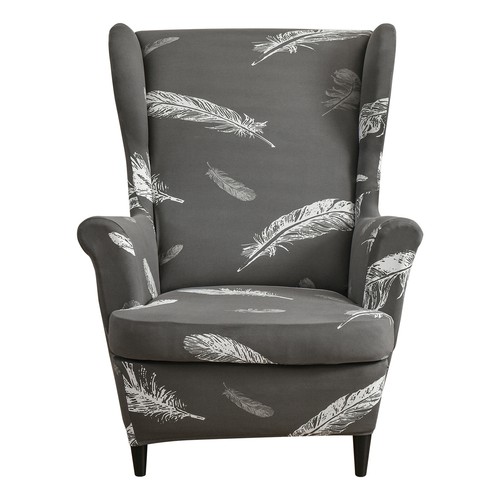 Piece stretch wing chair - 2-piece,