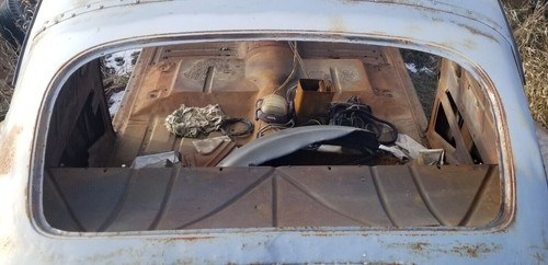 Repair rust rear glass - rust,
