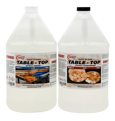 Crystal clear table top - table, bar