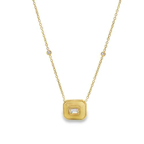 Karat yellow gold penny - gold,