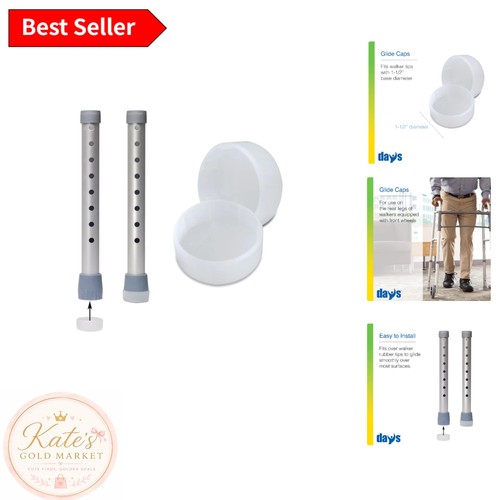 Walker glide caps - pack, of