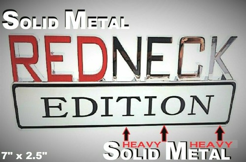 Metal redneck edition - redneck, emblem