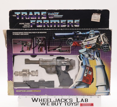 Megatron 100 complete box - megatron, w/box