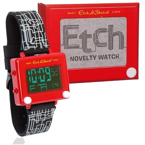 Etch sketch wrist watch - etch-a-sketch,
