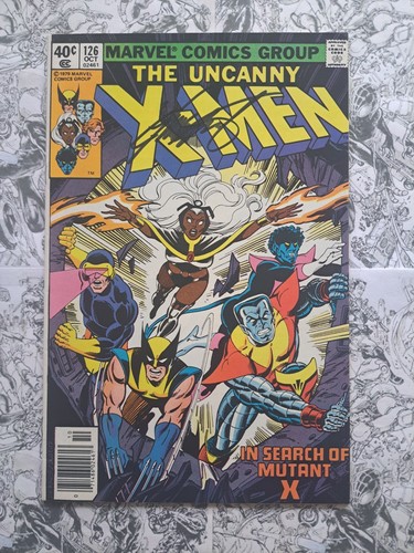 Uncanny men 126 signed - uncanny, x-men