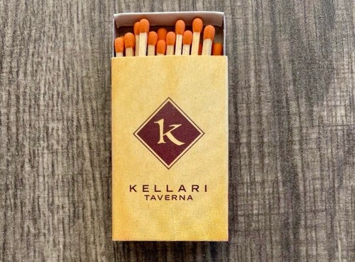 Vintage matchbook kellari - vintage, matchbook: kellari