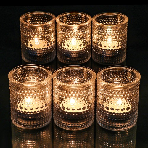 Pack glass votive candle - pack,