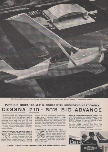 Aviation print 1960 - aviation,