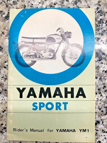 Yamaha riders manual - yamaha, ym1