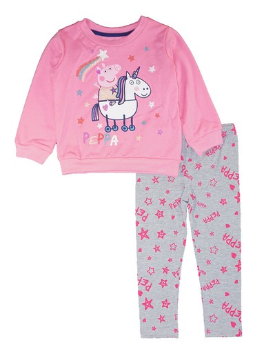 Peppa pig girls - l/s, 2pc