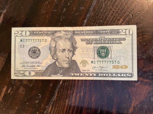 2013 federal reserve - $20,