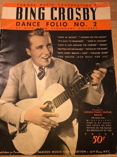 Bing crosby dance folio - dance, no