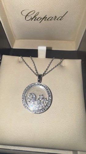 Chopard 18k white gold diamond
