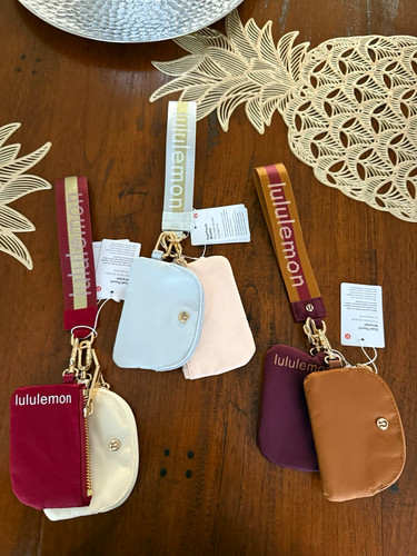 Lululemon dual pouch wristlet - pouch,