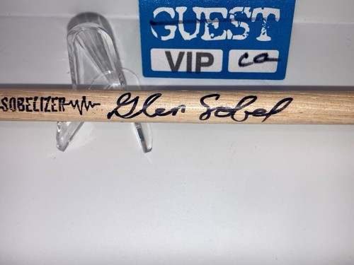 Glenn sobel signed drumstick - glenn,