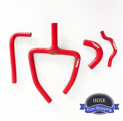 Red silicone radiator hose - hose, for