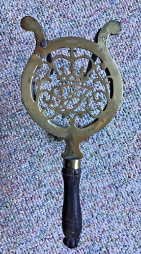 Antique brass and - wrought, iron
