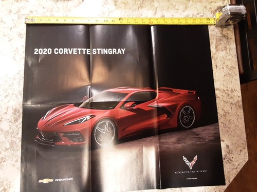 Corvette stingray poster - c8,