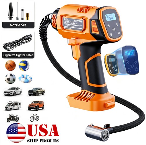 Cordless air compressor for - air,