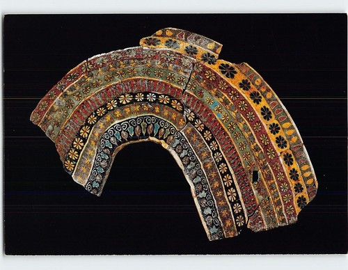 Postcard pectoral with row - pectoral,
