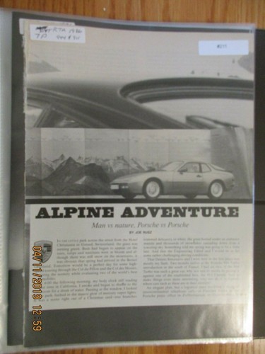 211 porsche article road - #211,