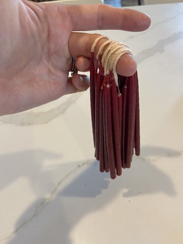 Vintage hand dipped taper - 15,