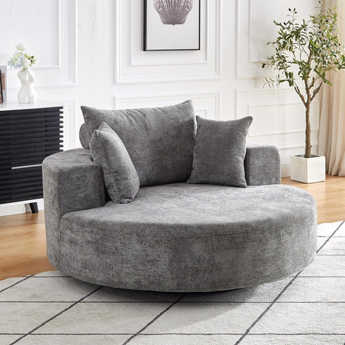 Oversized swivel accent - 55",