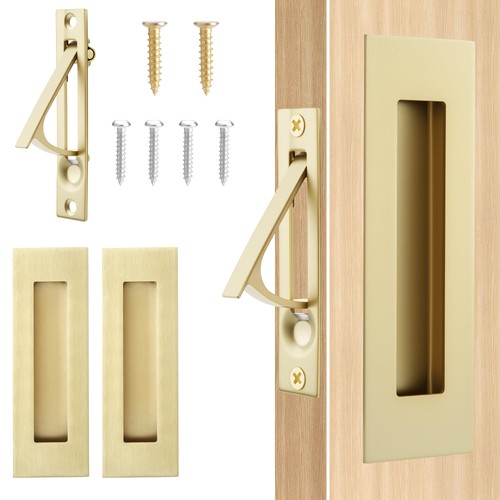 Pocket door hardware set - pocket,