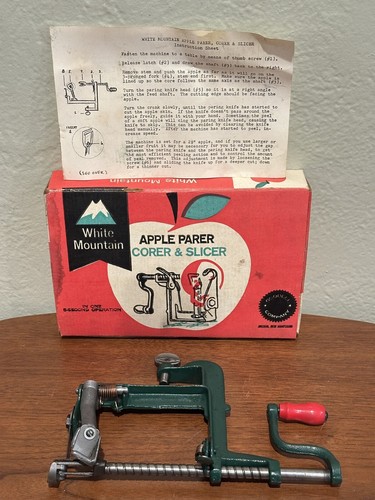 Vintage white mountain - mountain, apple