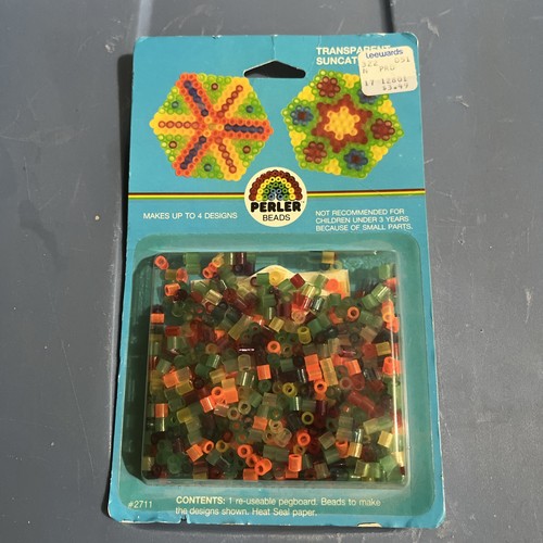 Vintage iron perler beads - vintage,