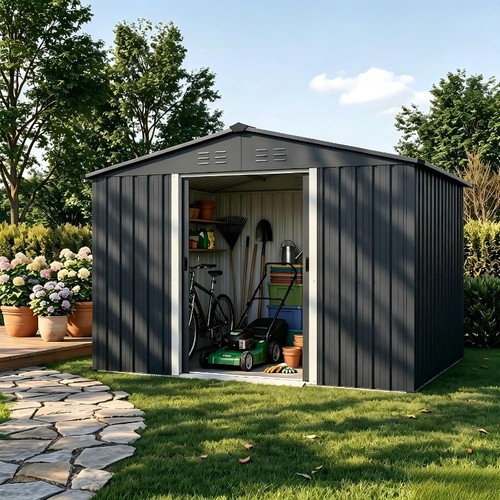 Outdoor vented backyard garden - backyard,