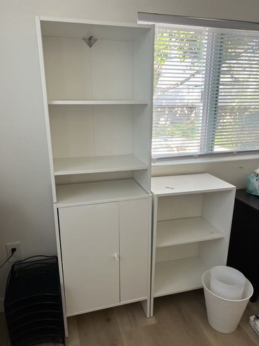 White wood freestanding - wood,