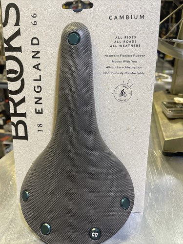 Brooks c17 green - grey, cambium