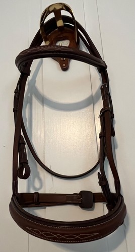 Wide padded hunter bridle - wide,