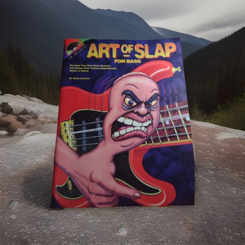 The art slap bass guitar - art,