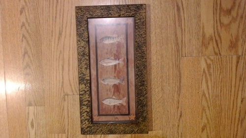 Framed fish picture cute - 1,