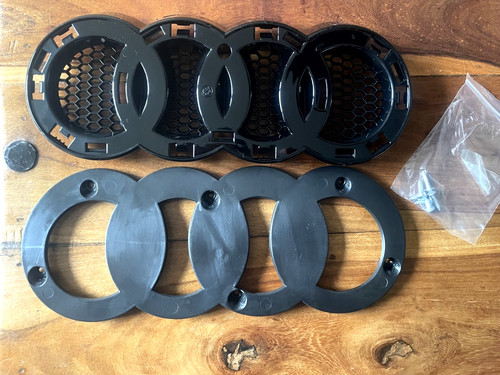 For audi front grille - front, emblem