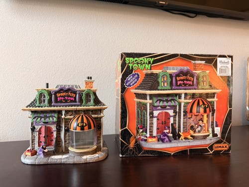 Lemax spooky town pets - town,