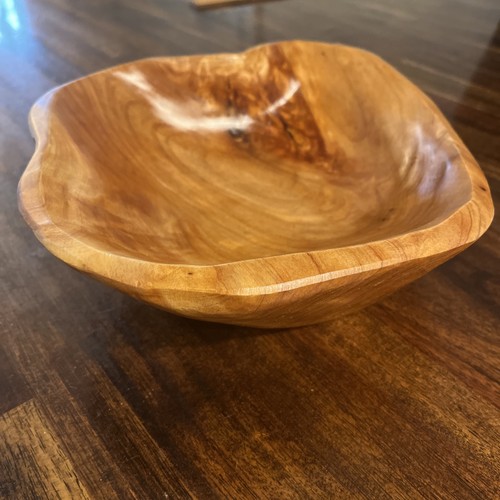 Vintage hand carved live edge - vintage,
