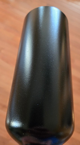 Matte black powder coating - black,