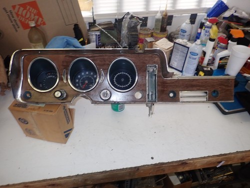 1968 pontiac gto lemans - pontiac, dash