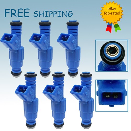 6pcs fuel injectors - 6pcs, upgraded