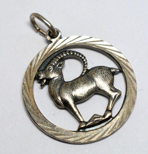Vintage 835 silver zodiac - vintage,